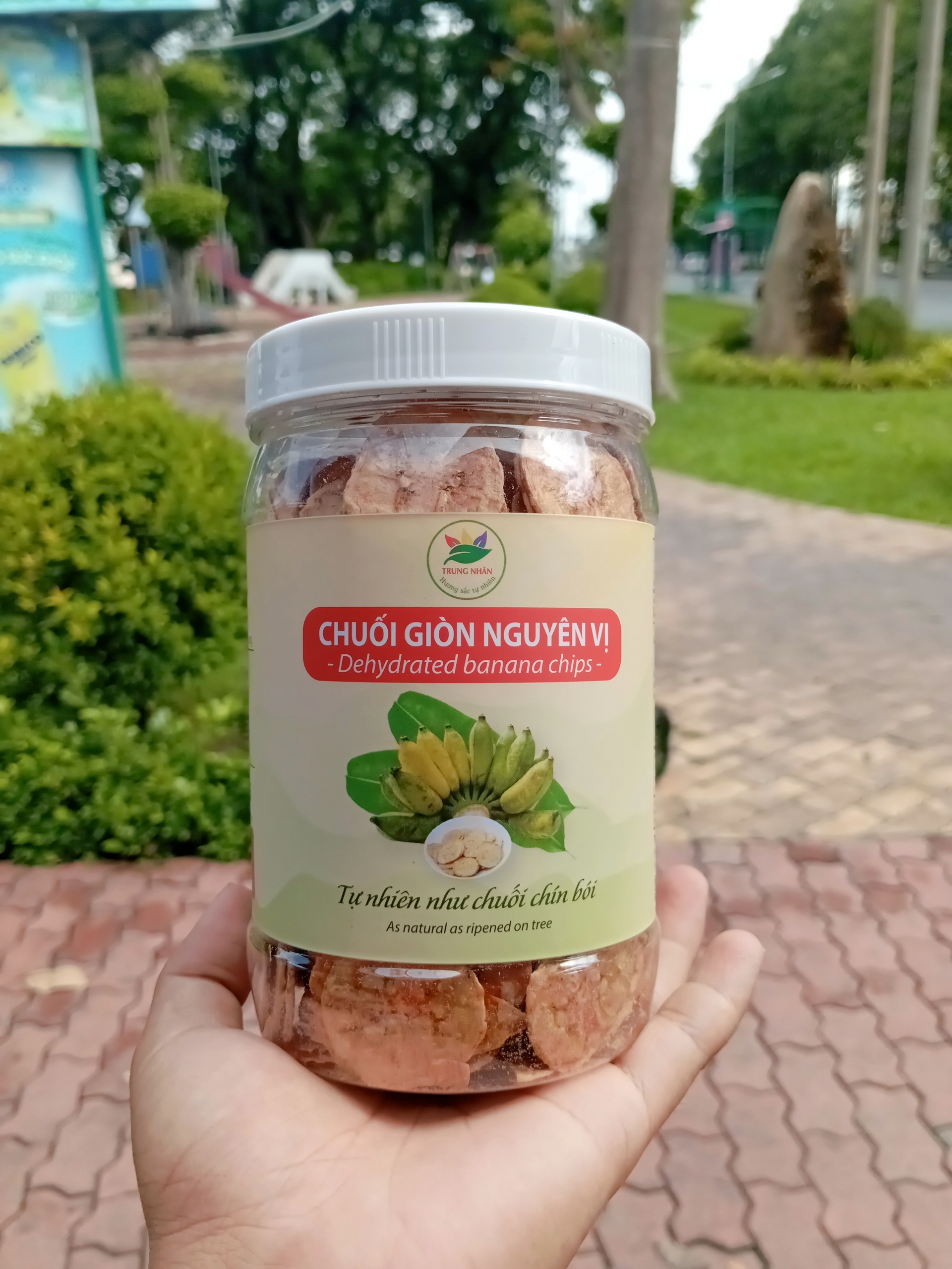 Chuối sấy nguyên vị
