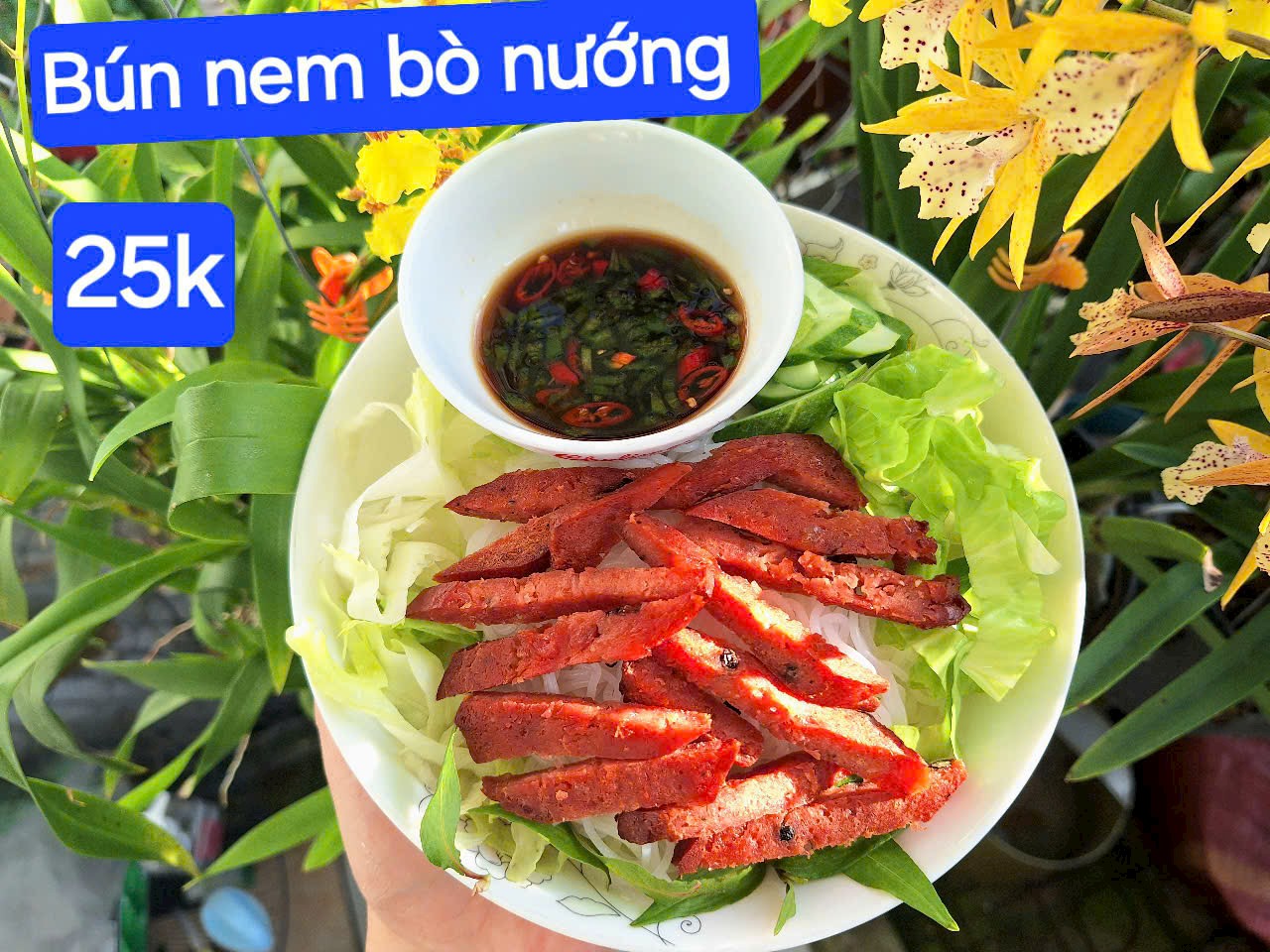 Bún Nem Bò Nướng