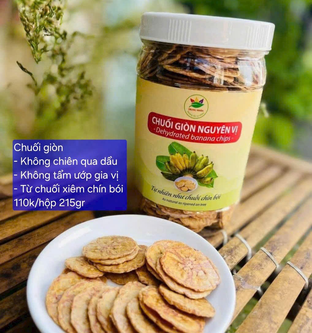 Chuối Giòn Nguyên Vị