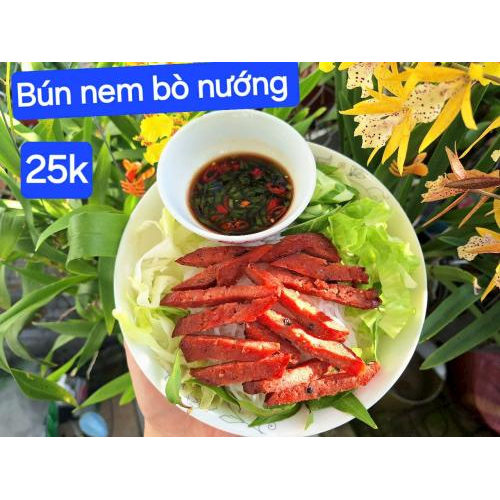 Bún Nem Bò Nướng