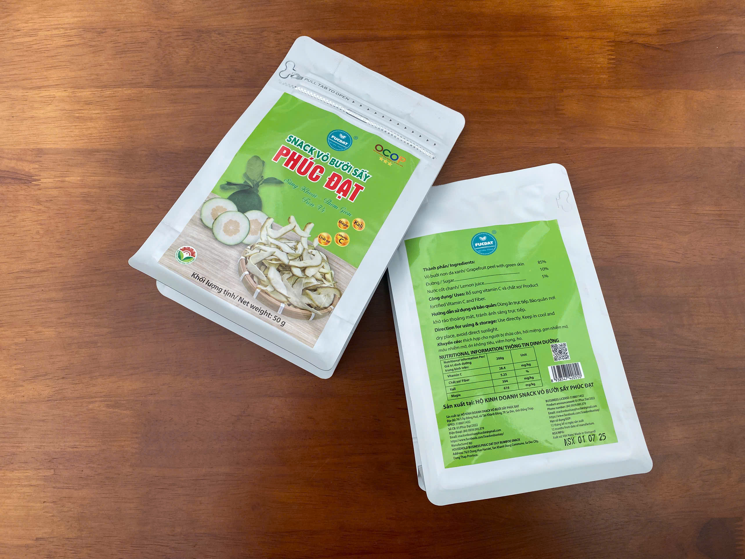 Vì sao bạn nên chọn Snack vỏ bưởi Phúc Đạt?