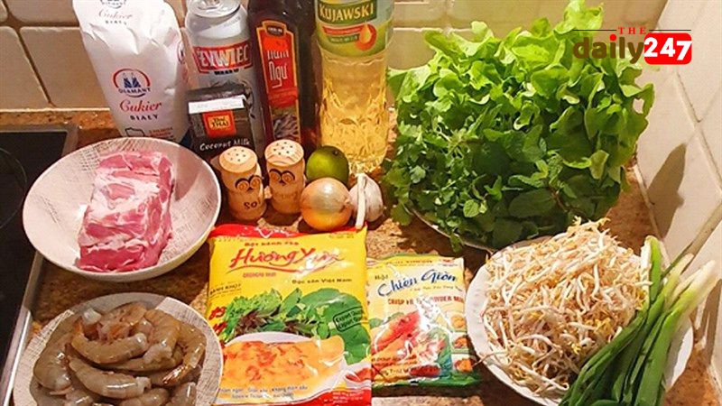 Cách làm Bánh Xèo - món bánh truyền thống Việt Nam