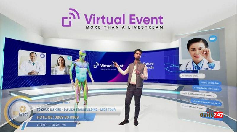 Virtual Event là sự kiện thực tế ảo, giúp kết nối mọi người trên toàn thế giới
